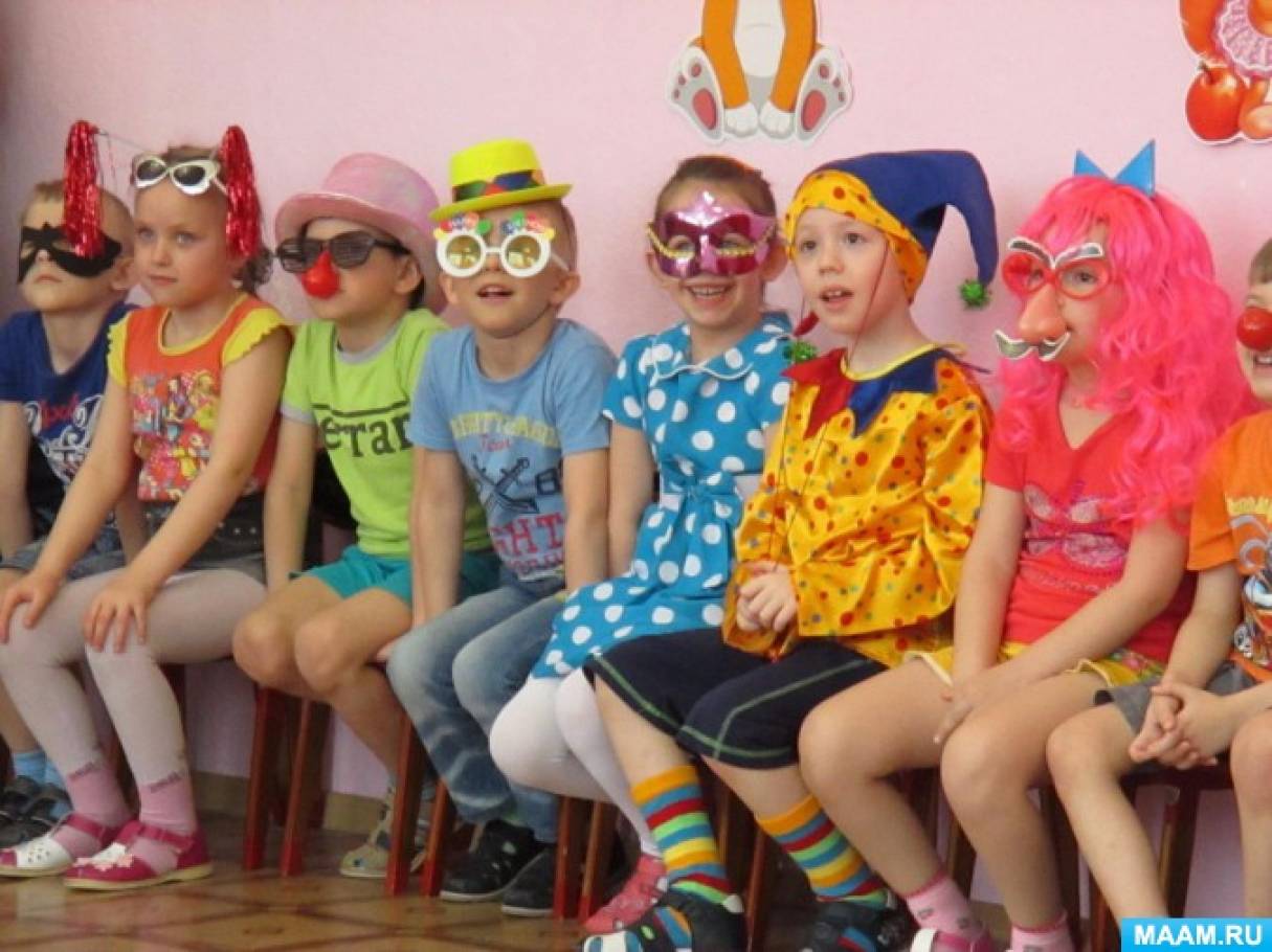 Праздник смеха в детском саду