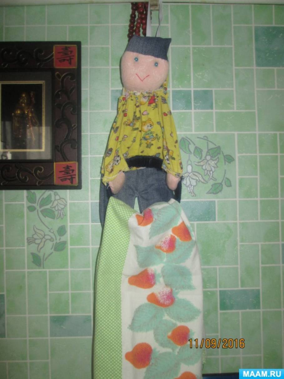 Кукла из полотенца