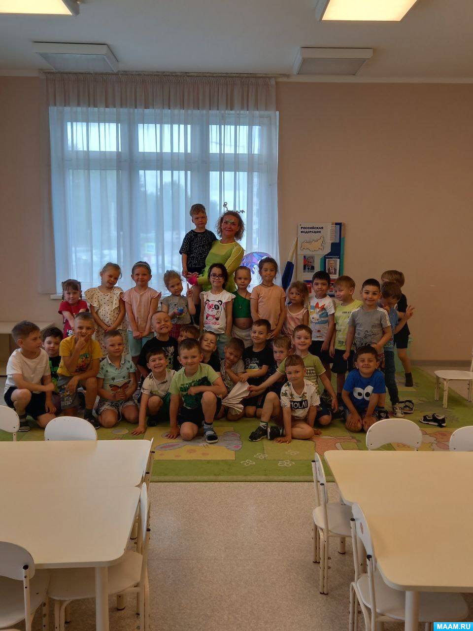 Конспекти занятия по познавательному развитию «День бабочек» в средней группе