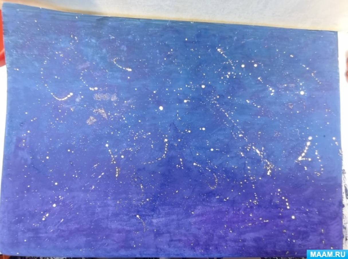 Мастер-класс по созданию стенгазеты «Космос» (4 фото). Воспитателям ...