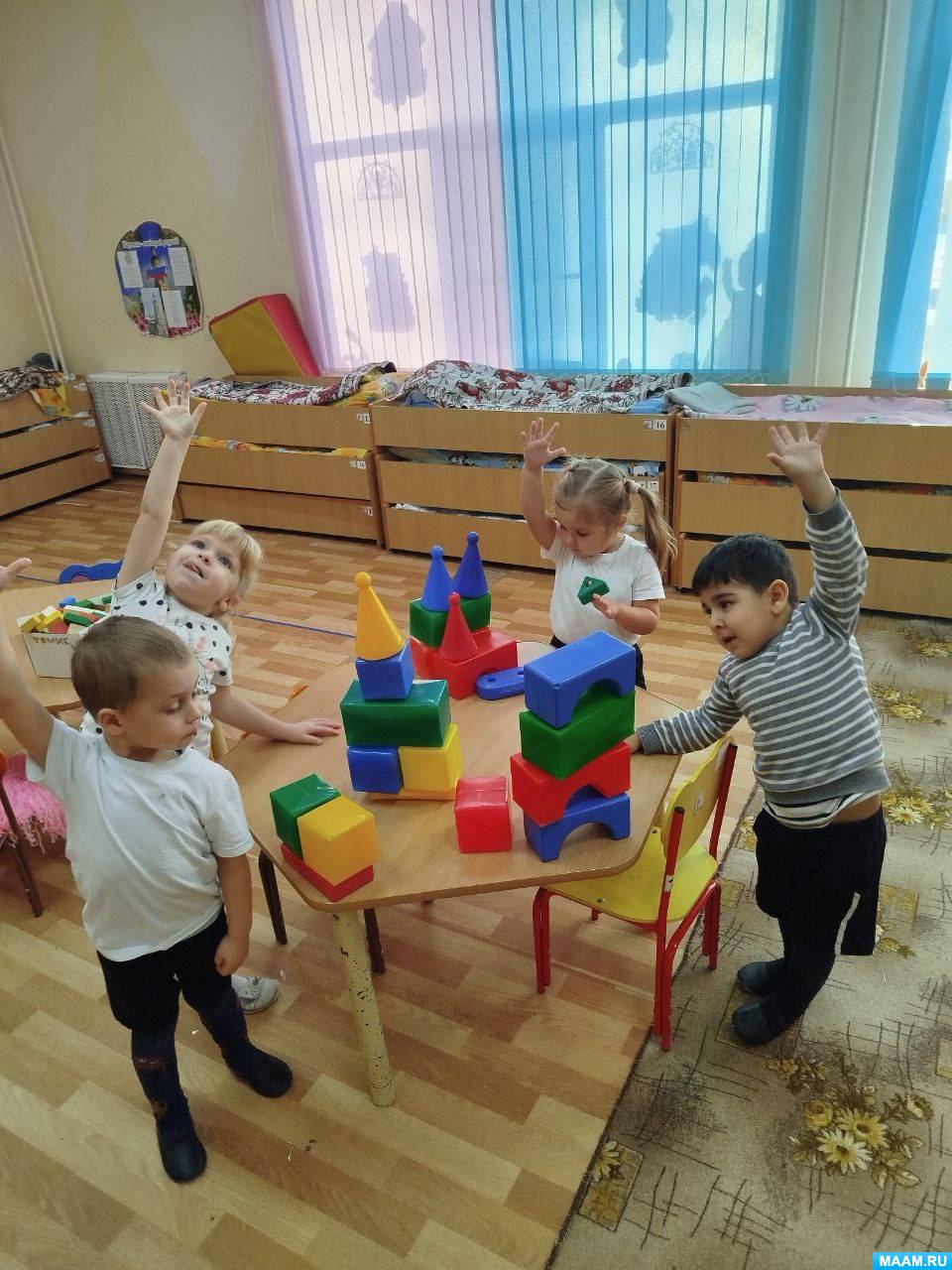 Краткосрочный проект «Маленькие строители» для детей второй младшей группы