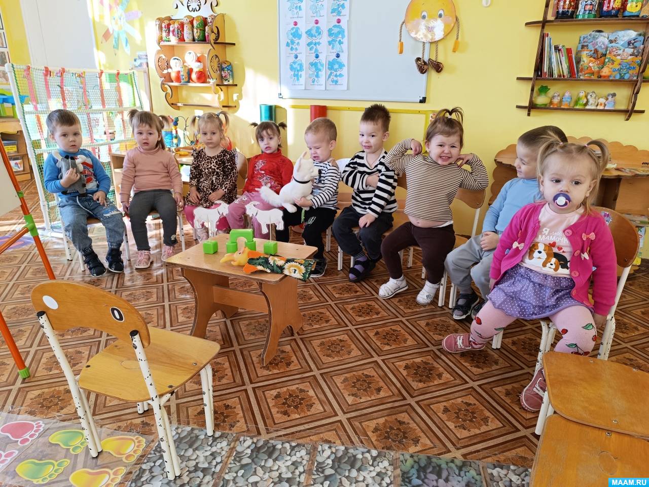 «Козочка». Конспект НОД по аппликации в младшей группе
