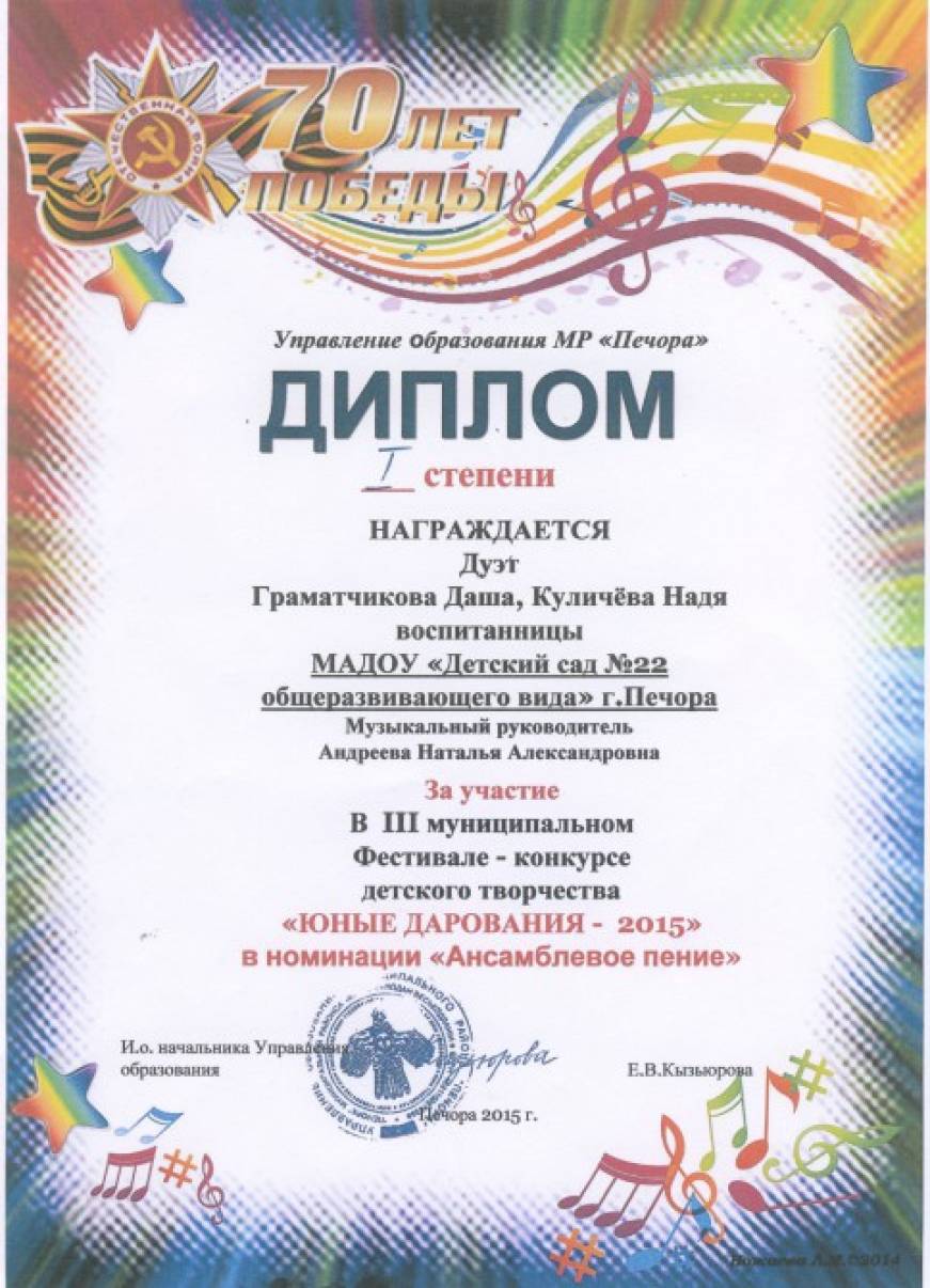 Конкурс детского творчества «Юные дарования — 2015». Видео Фото Конкурс детского творчества «Юные дарования — 2015». Видео