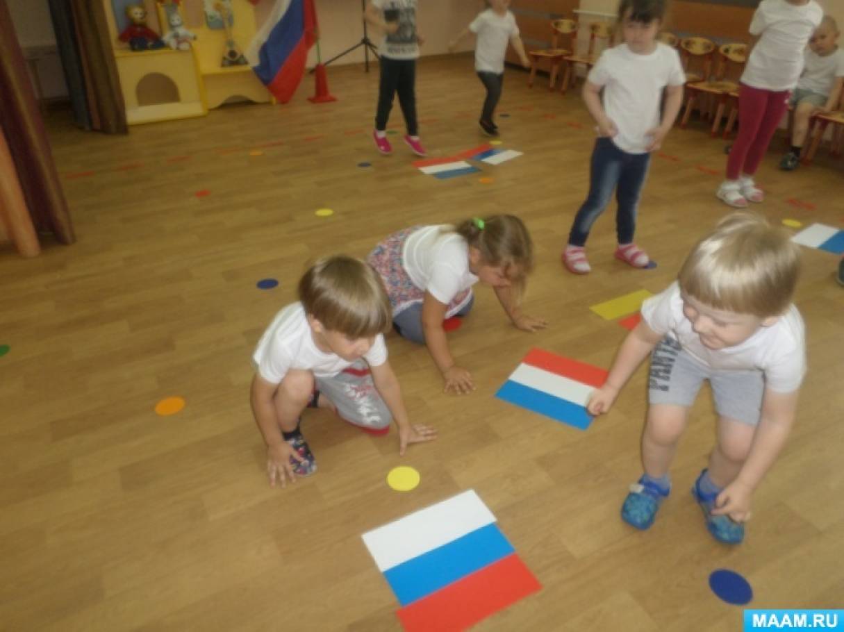 Спортивное развлечение в младшей группе