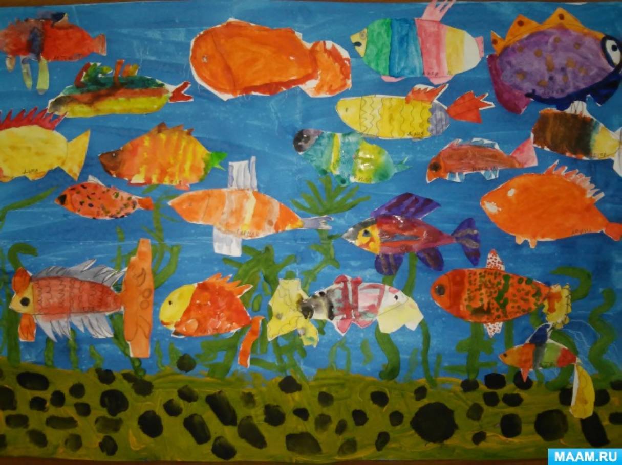 Картины средней группе. Аквариумные рыбки рисование в средней группе. Рисование рыбы в старшей группе. Рисование рыбы в средней группе. Рисование в средней группе на тему рыбы.