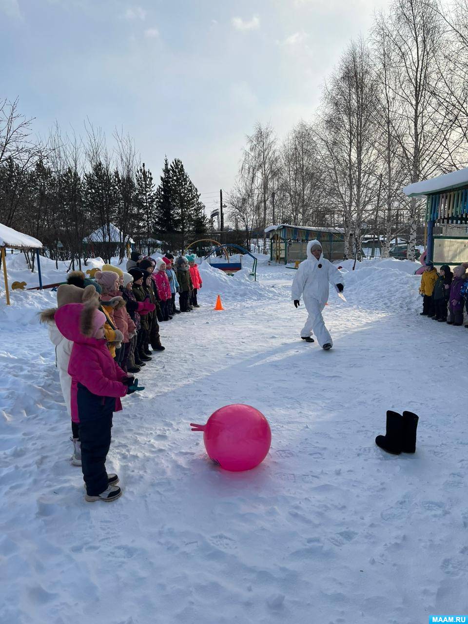 Спортивные игры для детей на улице