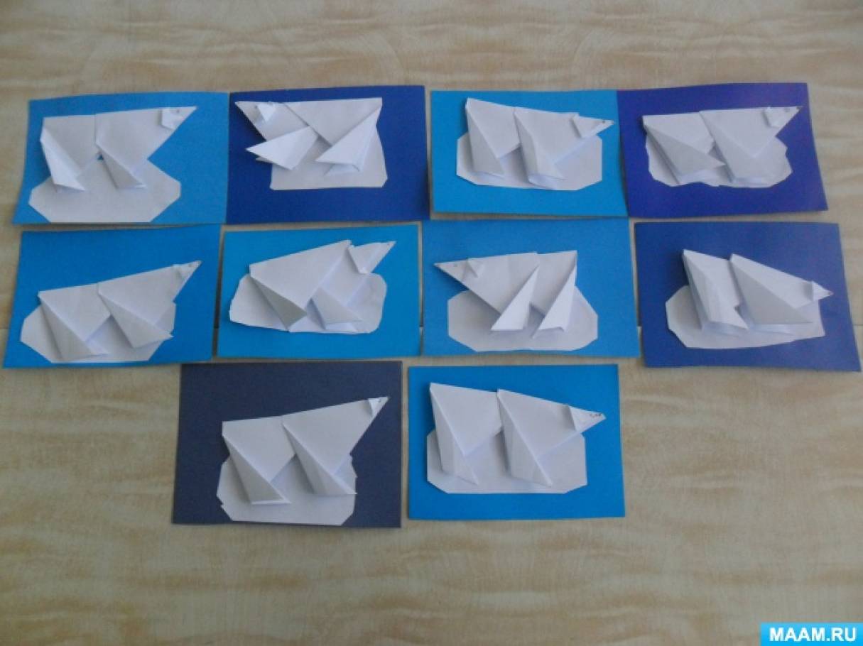 Конспекты оригами подготовительная группа. Оригами в подготовительной группе. Оригами в старшей группе на тему животные севера. Оригами животные севера в подготовительной группе. Оригами в старшей группе детского сада.