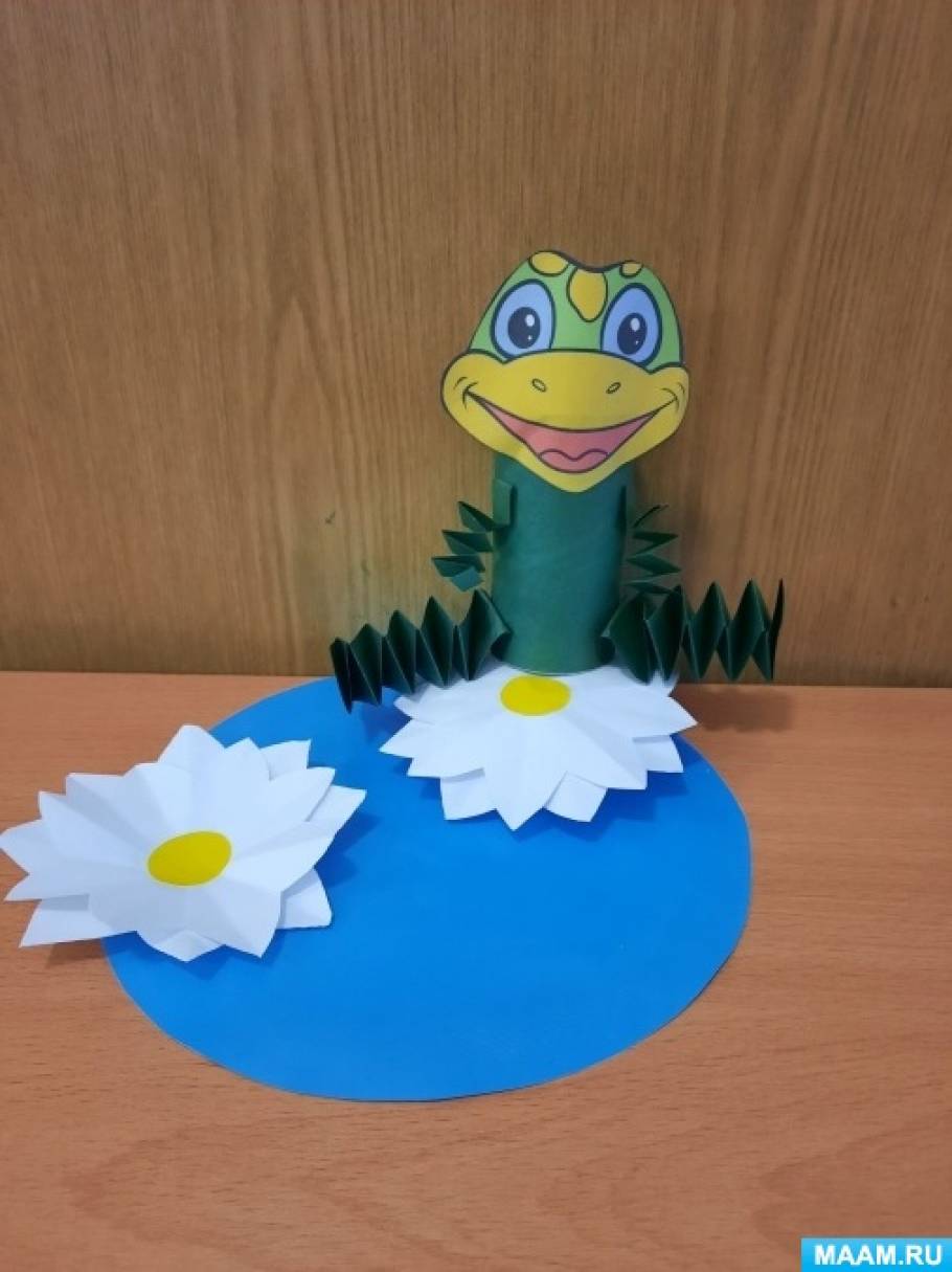 Лягушонок из втулки