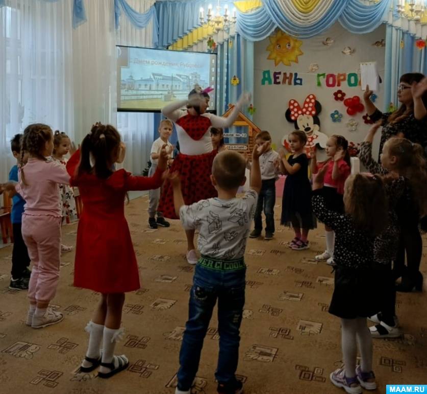 Смотреть фотографию №5 Фото №5 Публикация Фотоотчет о проведении праздника в детском саду ко Дню города размещена в разделах Фотоотчеты Темочки Конкурс для воспитателей и педагогов Лучший фотоотчет сентябрь