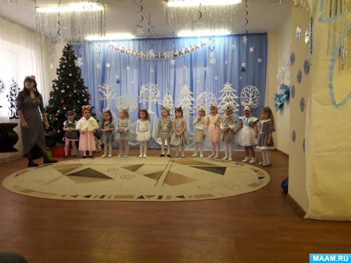 Новогодний Праздник Для Детей 3 Лет