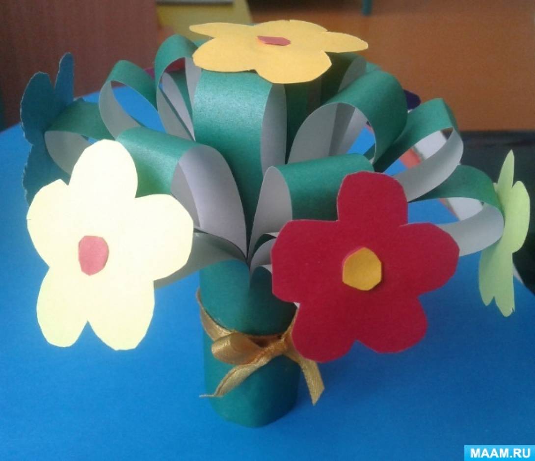 Как сделать цветы из бумаги своими руками — пошаговые фото и шаблоны для детей и начинающих