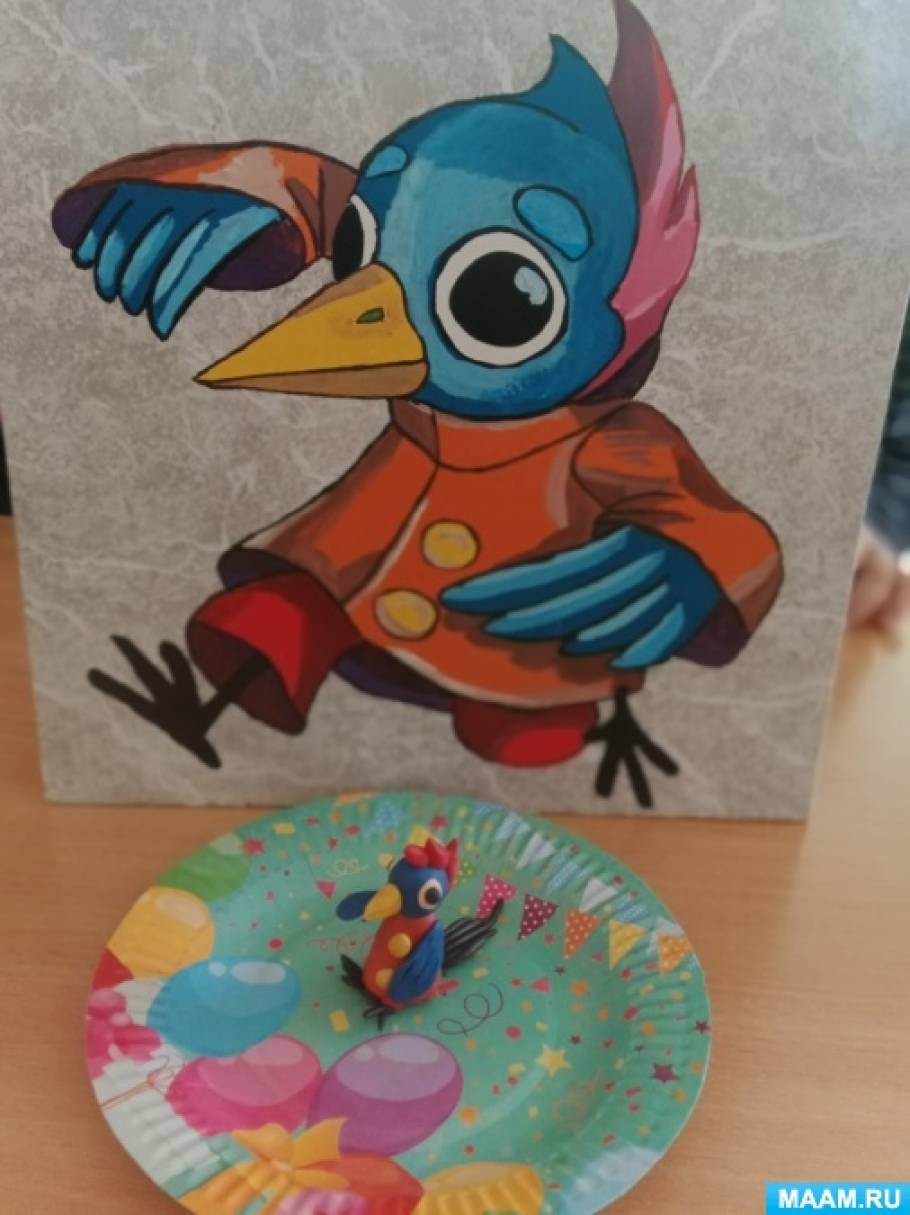 Мастер-класс по лепке из пластилина «Талисман 800-летия Нижнего Новгорода-Дятел Гор»