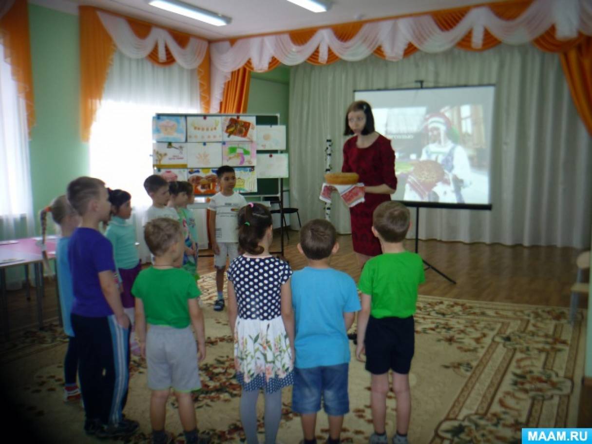 Конспект НОД по развитию речи в подготовительной группе «В гостях у каравая» Фото Конспект НОД по развитию речи в подготовительной группе «В гостях у каравая»