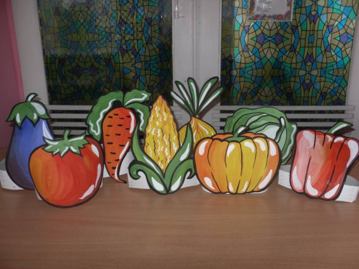 Маски овощей. Воспитателям детских садов, школьным учителям и педагогам ...