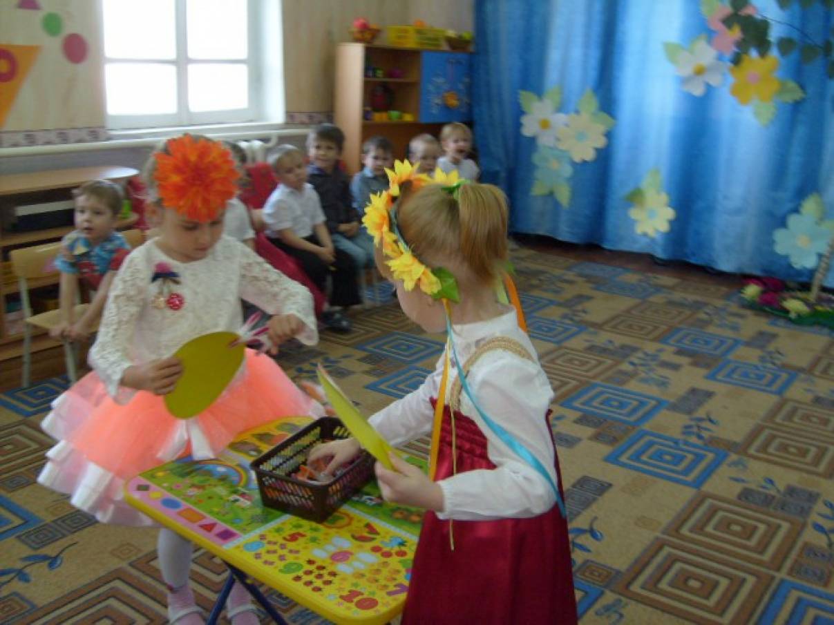 Весенние развлечения в детском саду сценарии. Праздник весны вдоо костюмы весны сценарий.