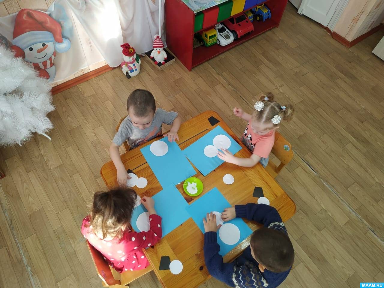 Спортивные соревнования в детском саду