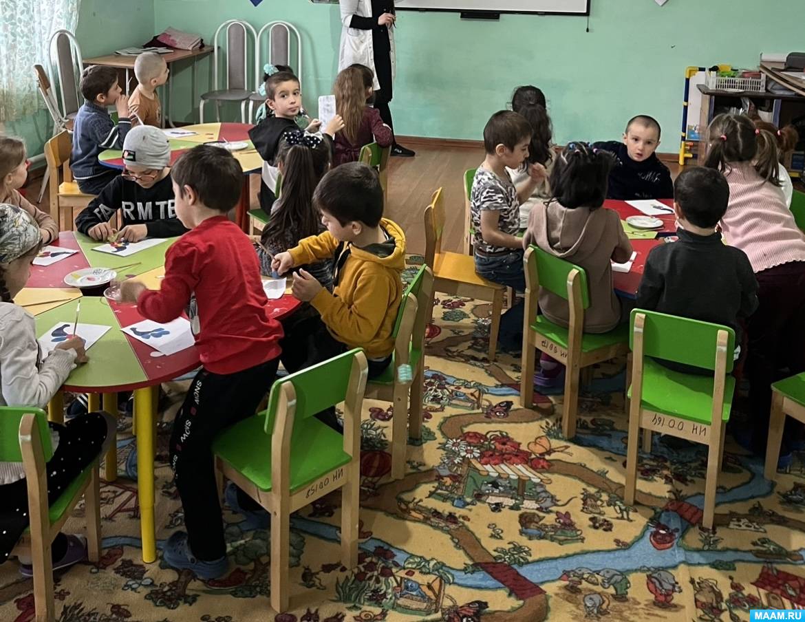 Конспект занятия по аппликации «Сказочная птица» в старшей группе (6 ...