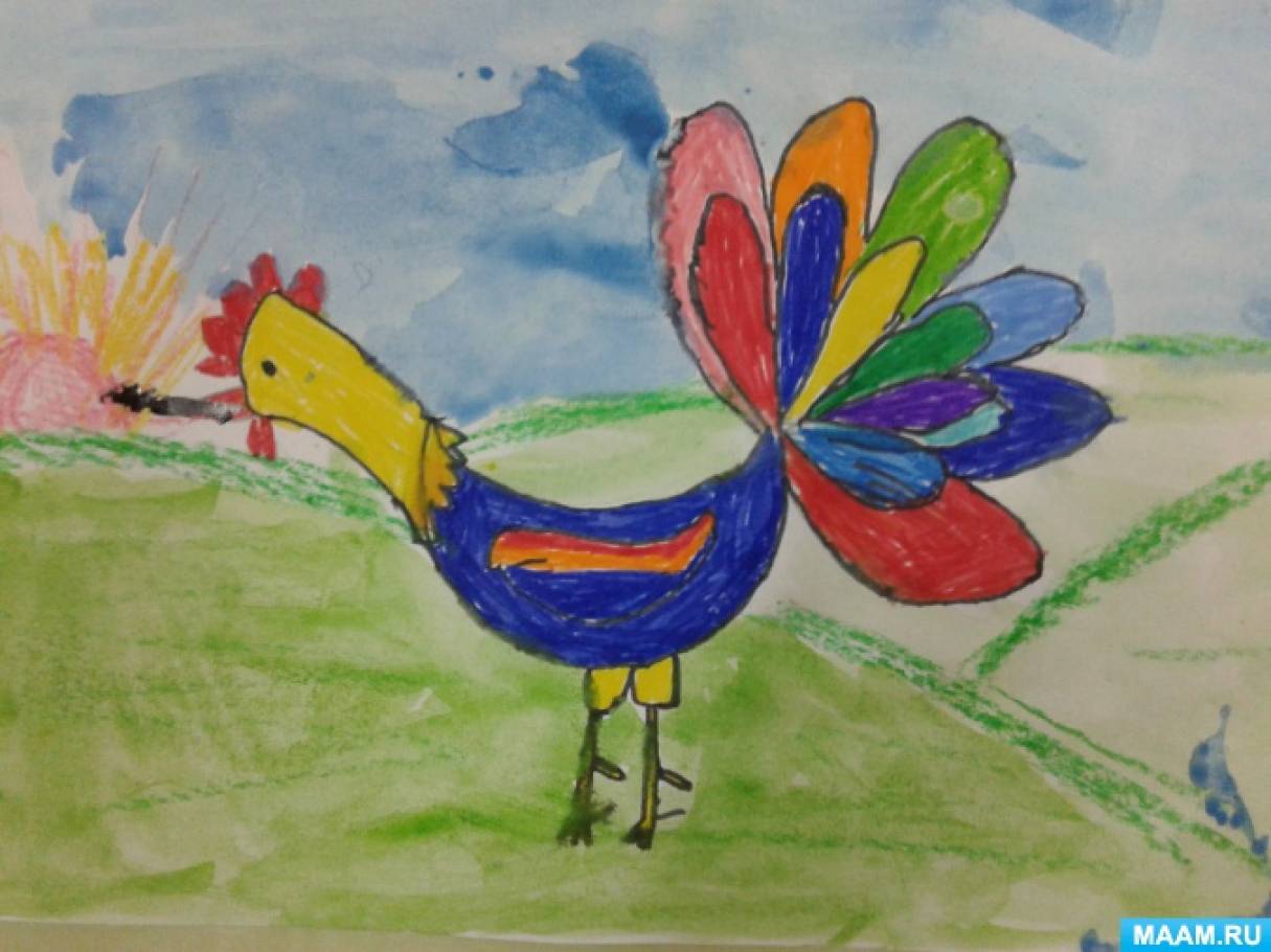 Рисование нарисуй что хочешь красивое в подготовительной. Рисование разноцветные птицы в подготовительной. Рисование в подготовительной группе фломастерами. Работы фломастерами в детском саду. Рисунок для подготовительной группы фломастерами.