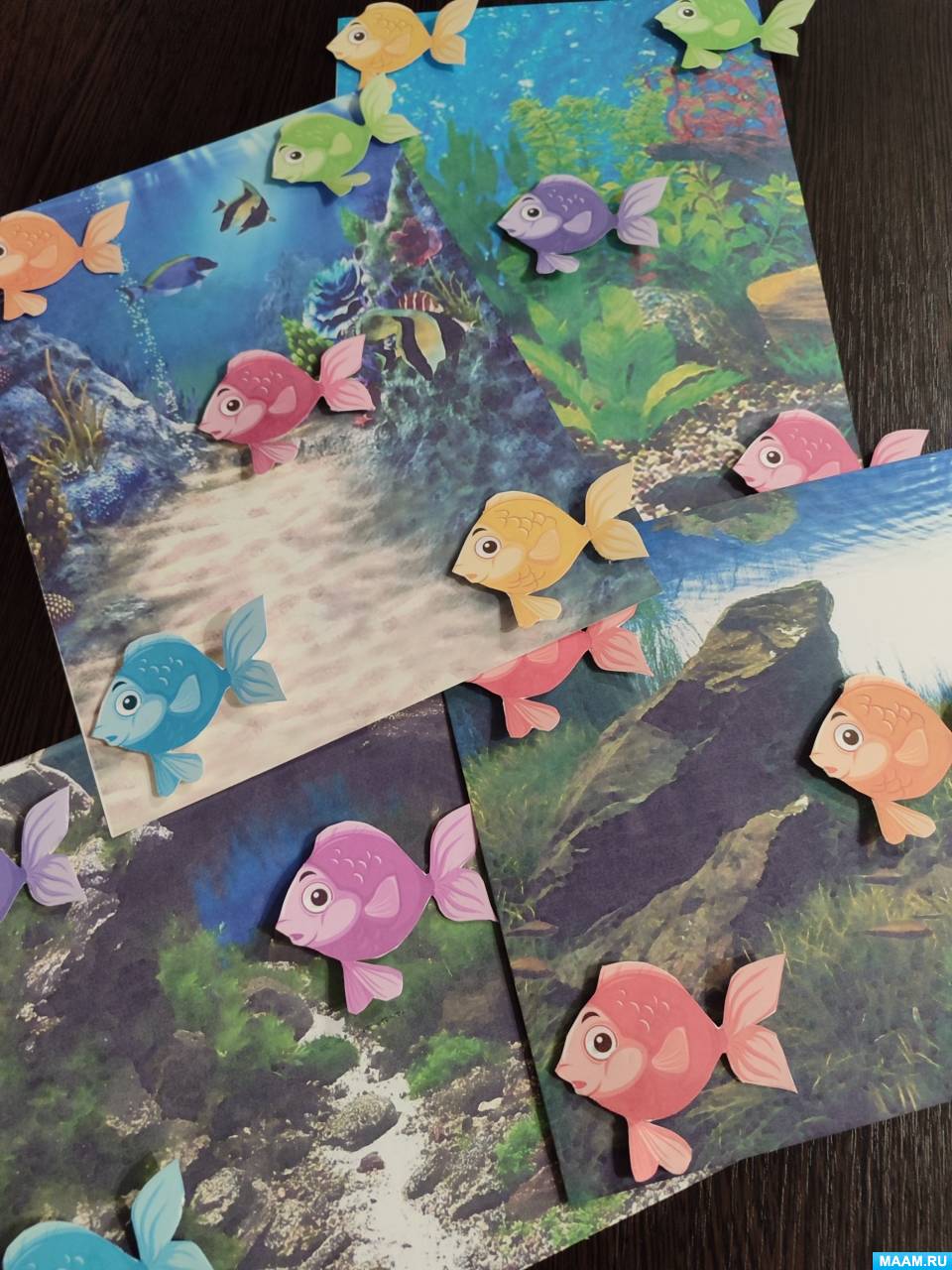 Мастер-класс по изготовлению дидактической игры на липучках «Аквариум ...