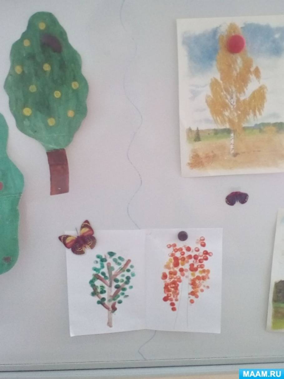 Рисует красками дерево ребенок 4 года thumbnail