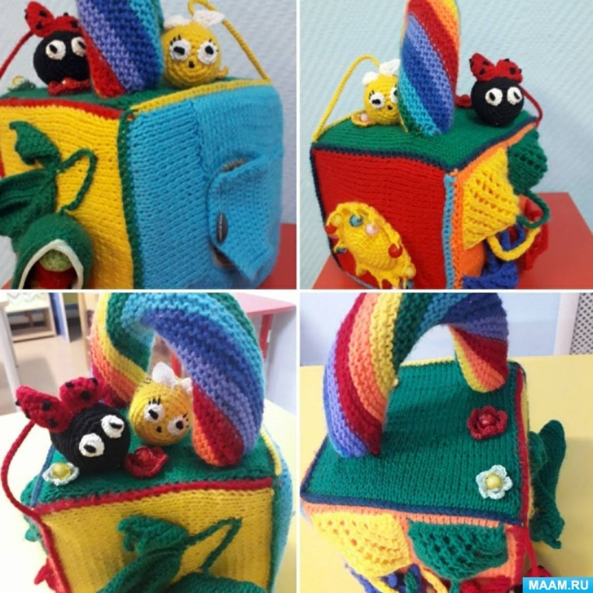 Дидактическая игра «Чудо-кубик» (1 фото). Воспитателям детских садов ...