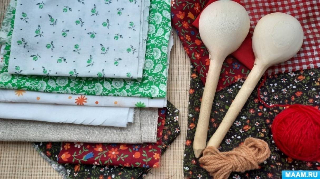 Мастер-класс «Кукла на ложке». Занимаемся изготовлением старинной куклы вместе со своими детьми. Воспитателям детских садов, школьным учителям и педагогам - Маам.ру
