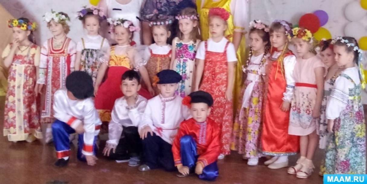 фестиваль детских садов сценарии