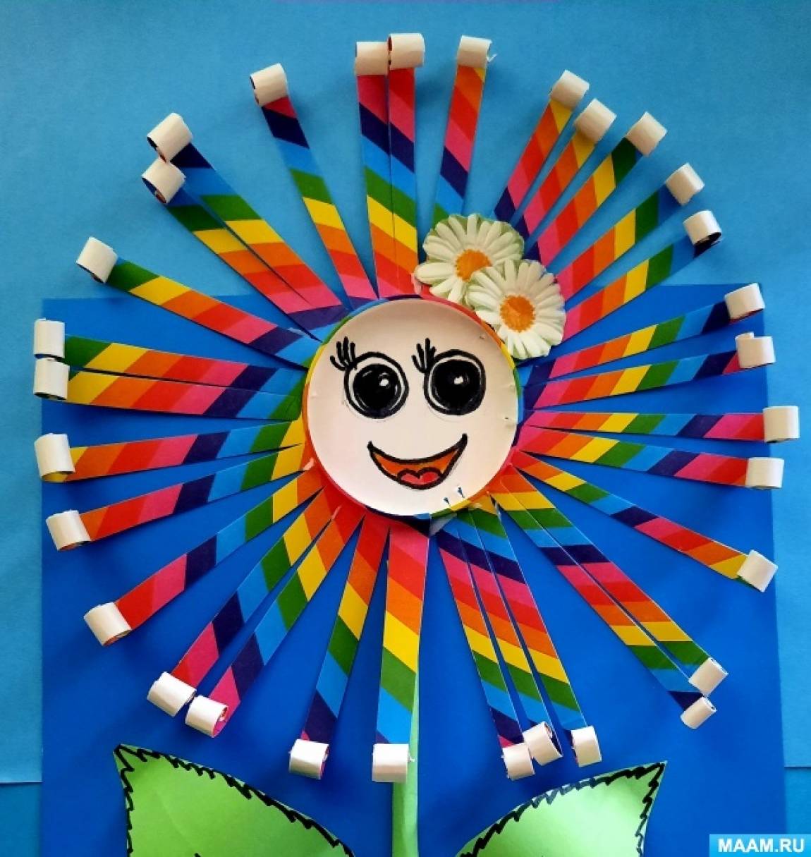 Мастер-класс по созданию поделки из бумажного стаканчика «Радужная ...