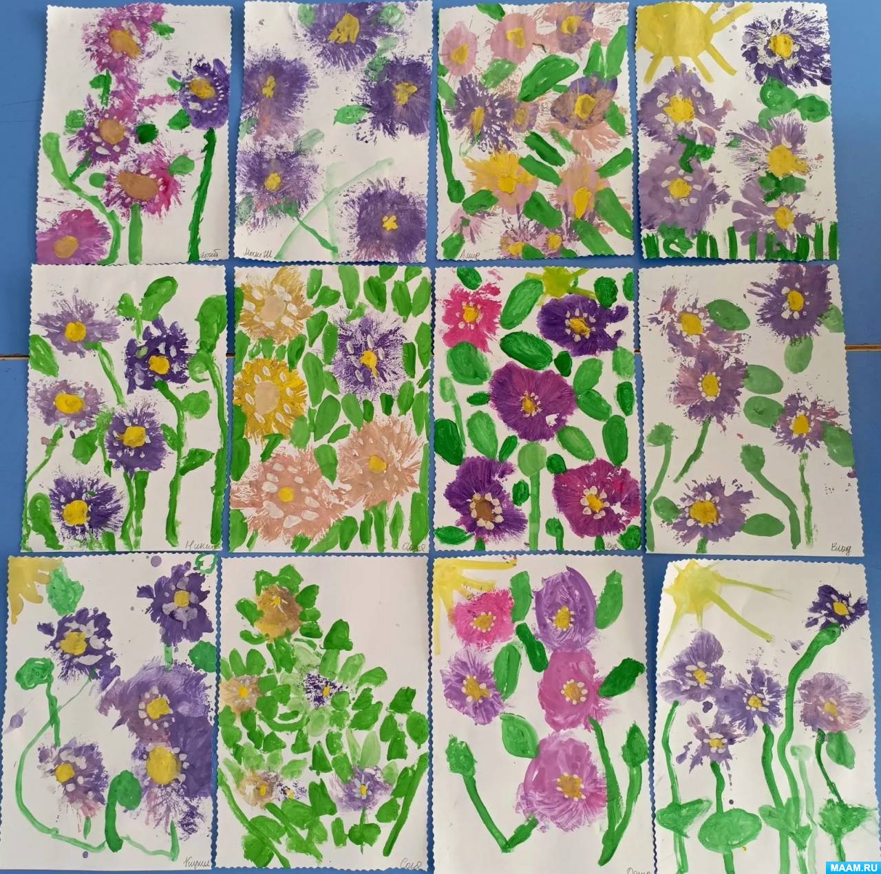 «Цветы для мамы». Фотоотчет о занятии по рисованию к 8 Марта для подготовительной группы - фото «Цветы для мамы». Фотоотчет о занятии по рисованию к 8 Марта для подготовительной группы