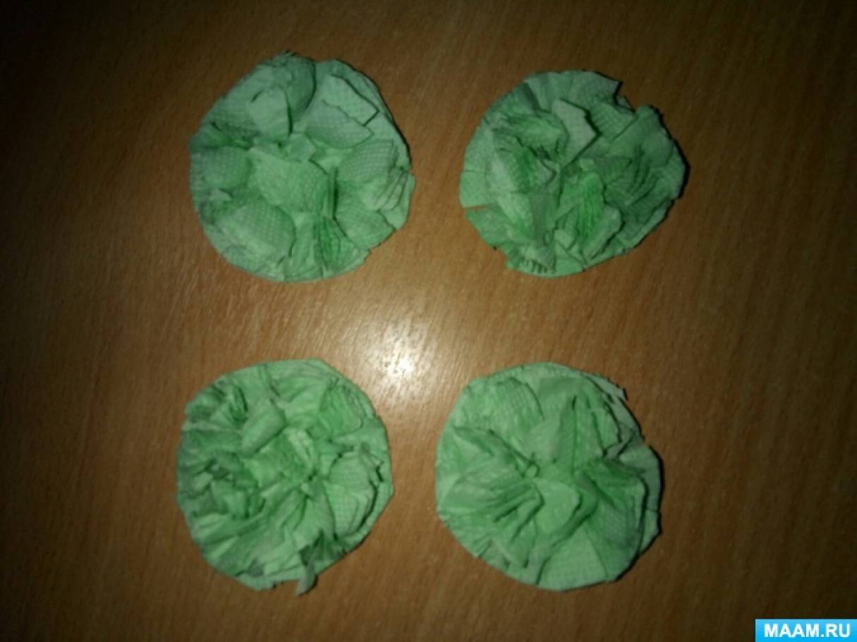 Поделки из салфеток