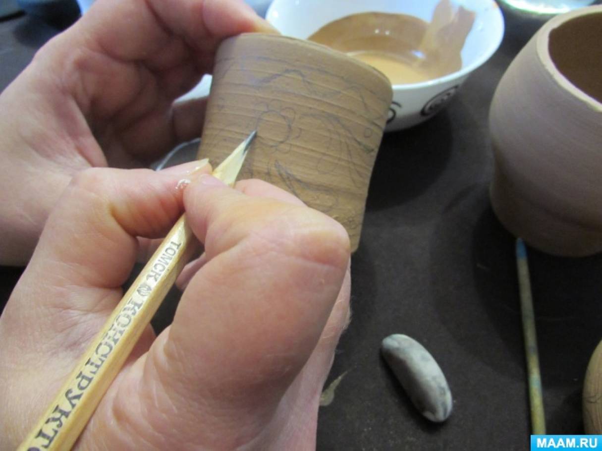 Роспись по глине: подготовка материала и эмалирование - Наука и метод - Zen Designer