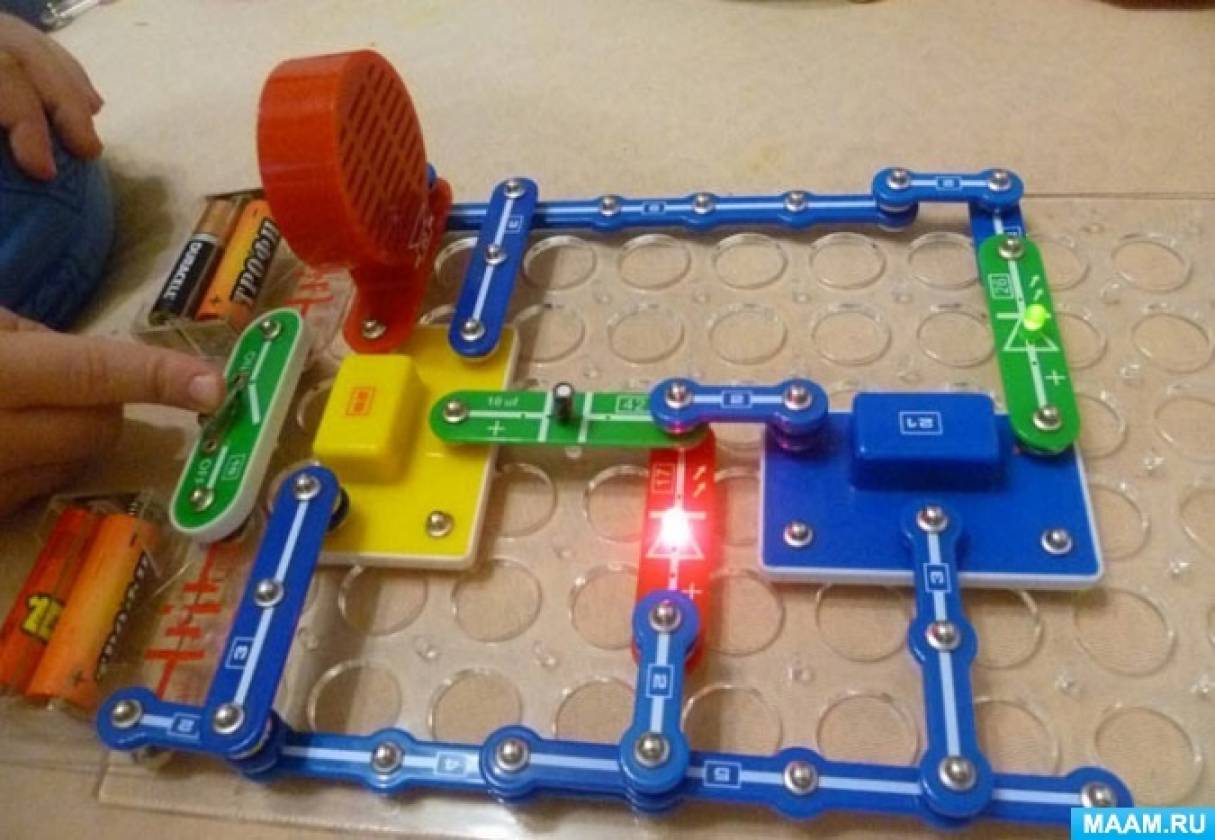 Электронный Конструктор Детский Мир Купить