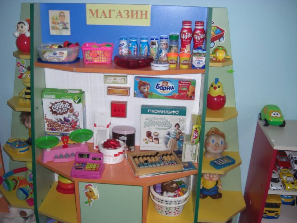 Проект магазин в доу