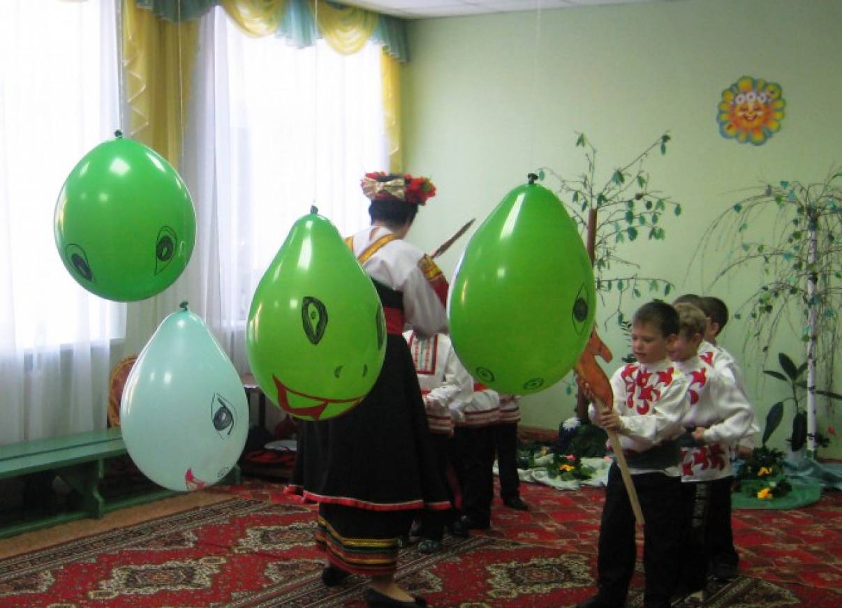 Богатырская сценка Школьная.