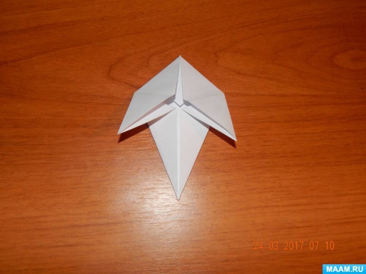 Оригами подснежники из бумаги схема. Подснежники оригами для детей