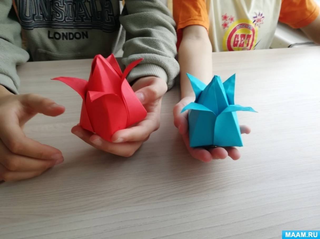 Мастер класс по оригами