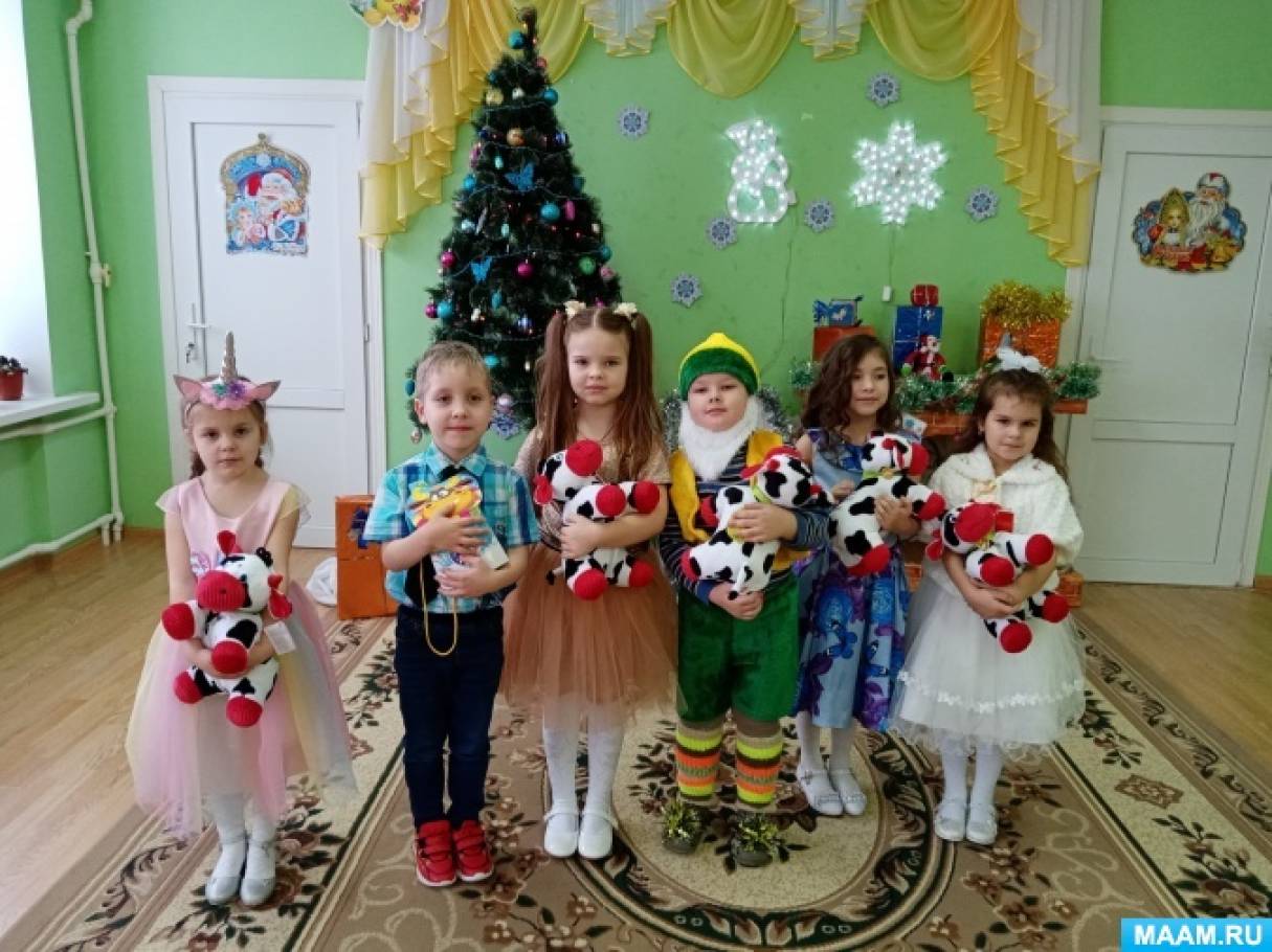 Новогодний проект в старшей группе
