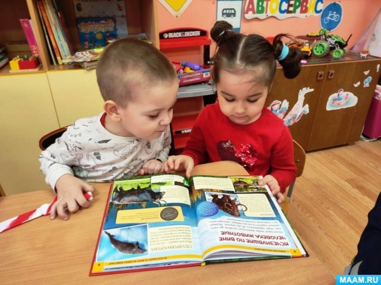 Конспект познавательного занятия «Красная книга России» для детей старшего дошкольного возраста