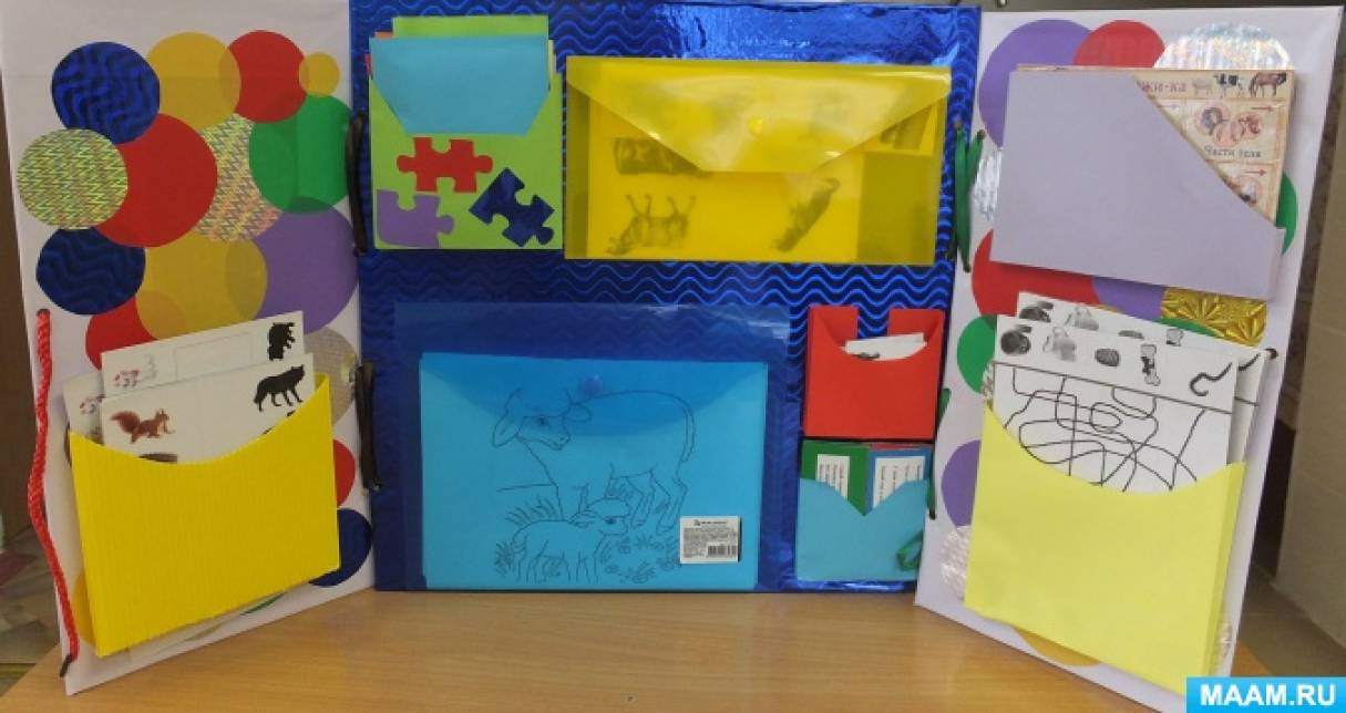 Лэпбук «Домашние и дикие животные». Воспитателям детских