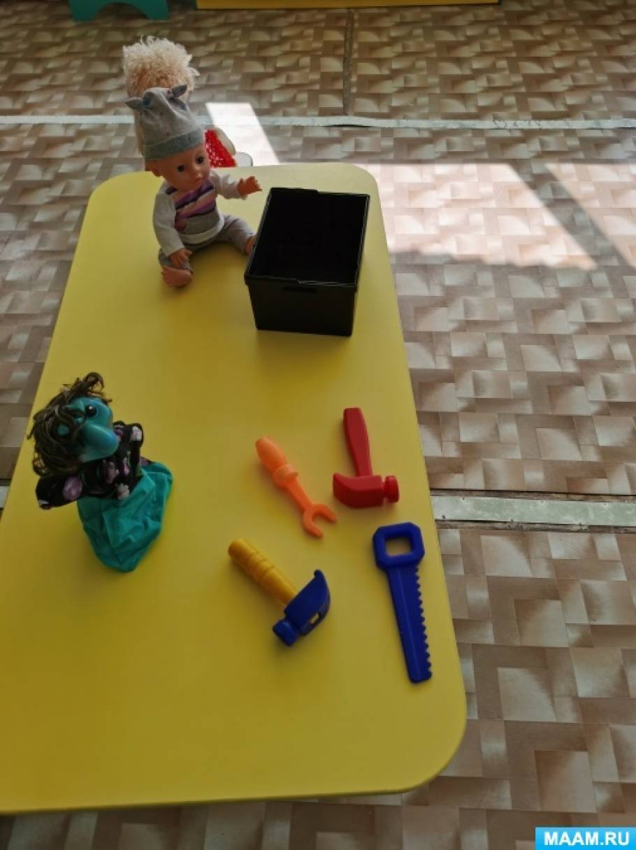 Конспект занятия по ОБЖ «Опасные предметы дома» с детьми