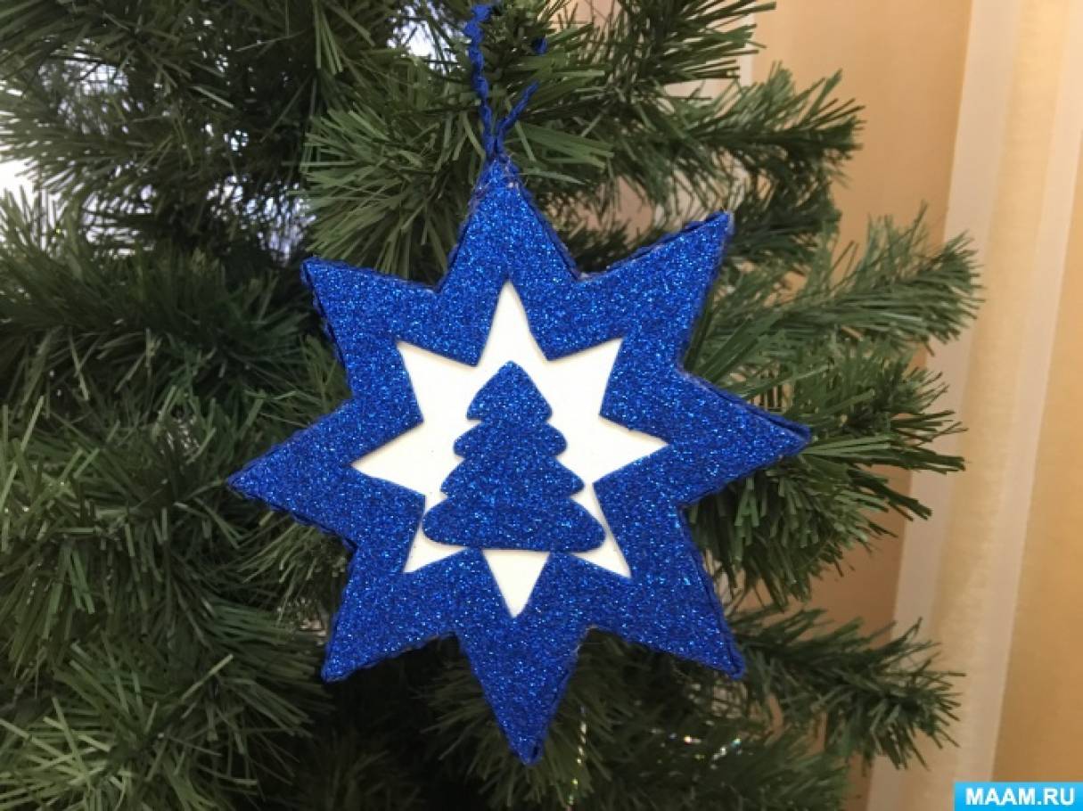 Вифлеемская звезда поделка в сад. Рождественская звезда. Вифлеемская звезда из бумаги для украшения елки