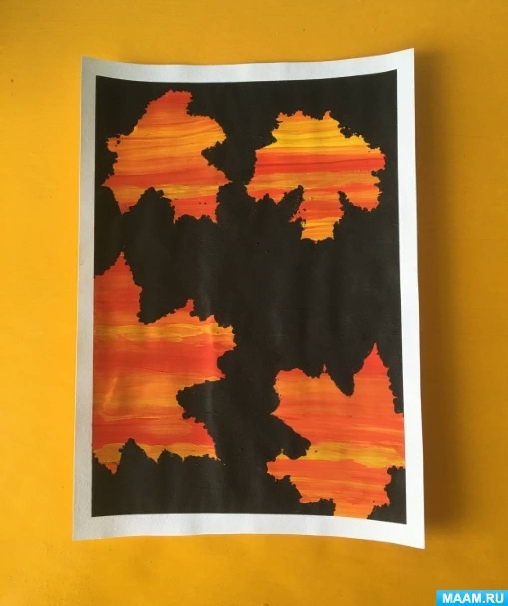 Мастер-класс по рисованию методом примакивания поролоновой губки ...