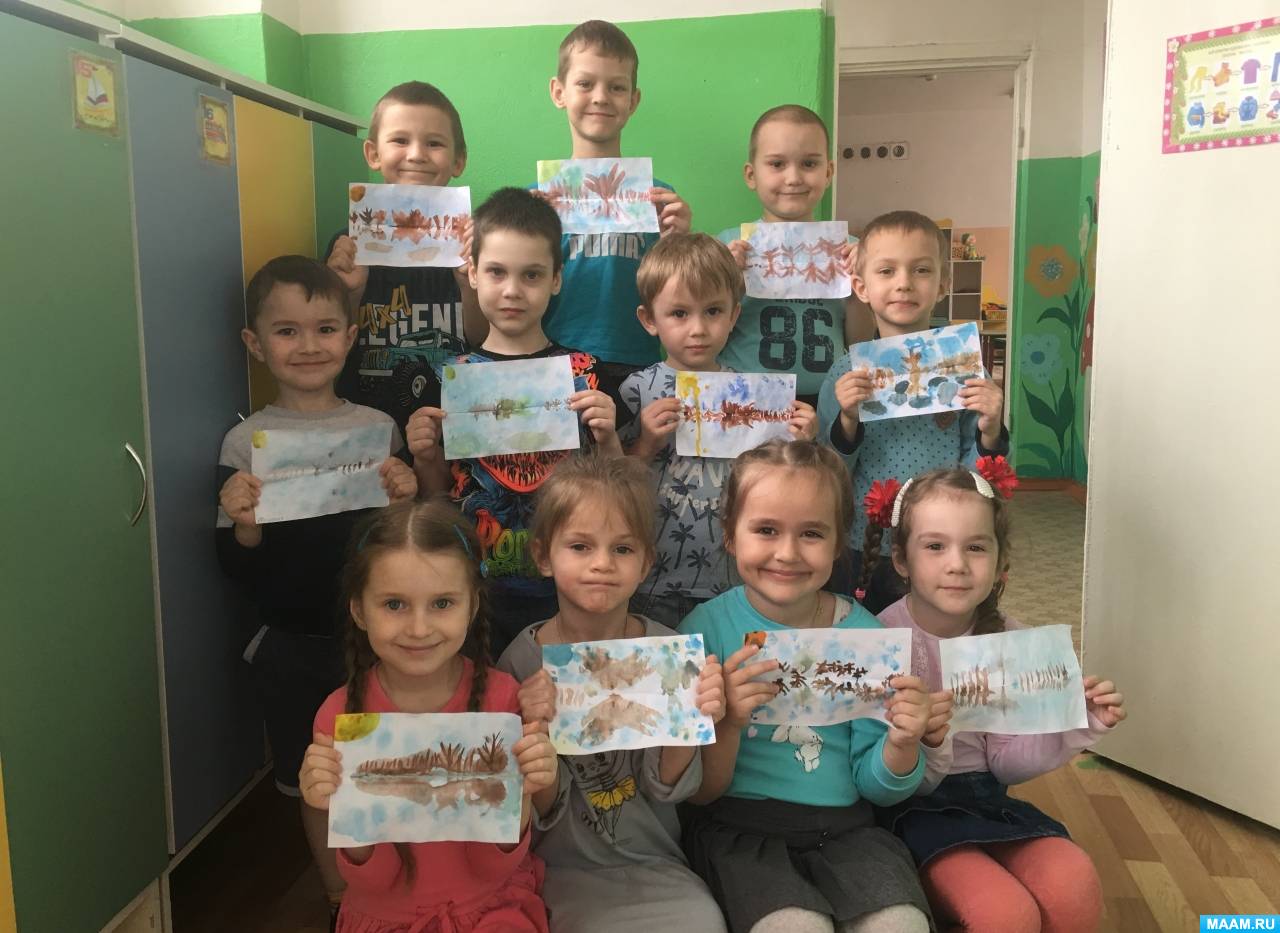 Рисование на тему спорт в старшей группе