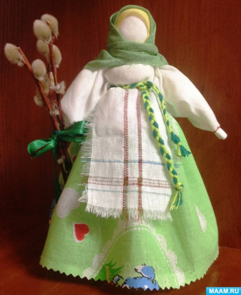 Публикация «Мастер-класс „Традиционная тряпичная кукла Кувадка“» размещена в разделах