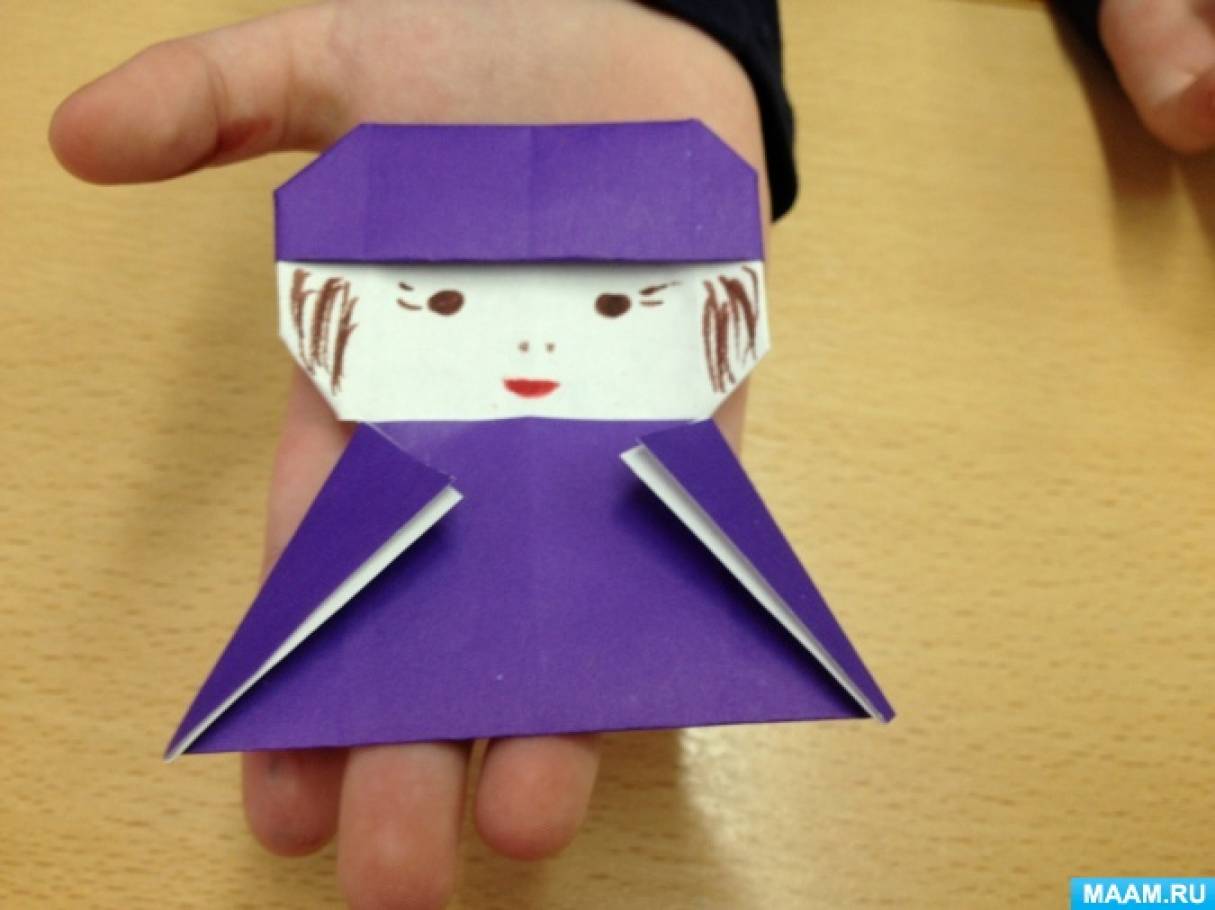 Оригами транспорт из бумаги