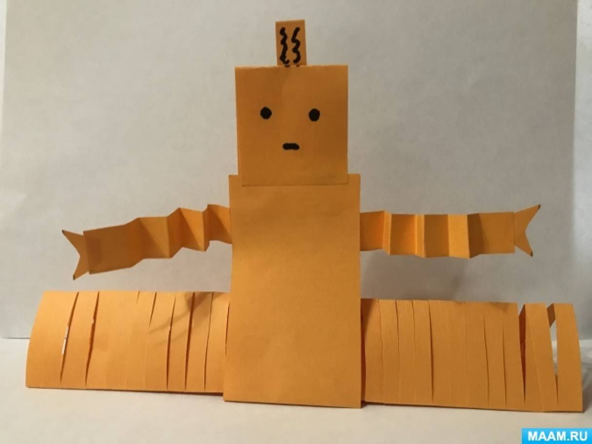Как сделать робота из бумаги. Поделка робот: схемы и пошаговое описание изготовления робота своими руками