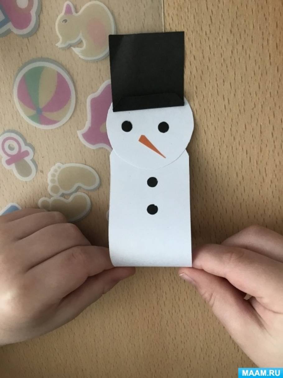 Поделка из бумаги «Снеговик» для детей от 4 лет (20 фото). Воспитателям .