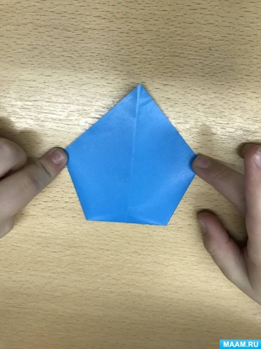 Смотреть фотографию №5 Фото №5 Оригами Елочные игрушки Младшая группа Новый год