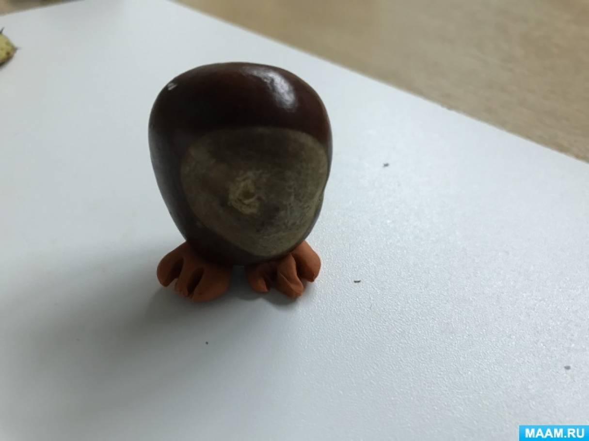 Поделки из каштанов для детей