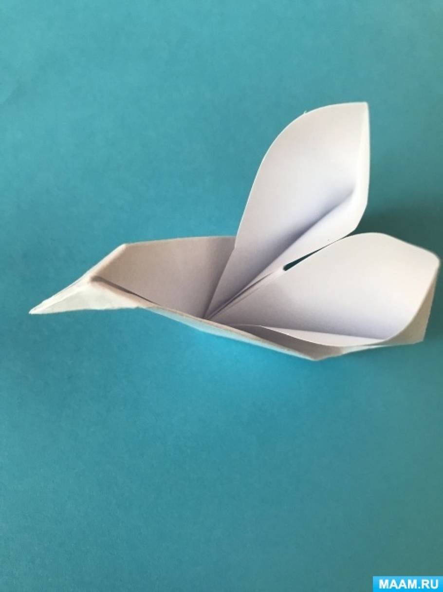 Лебедь оригами из бумаги — пошаговая схема